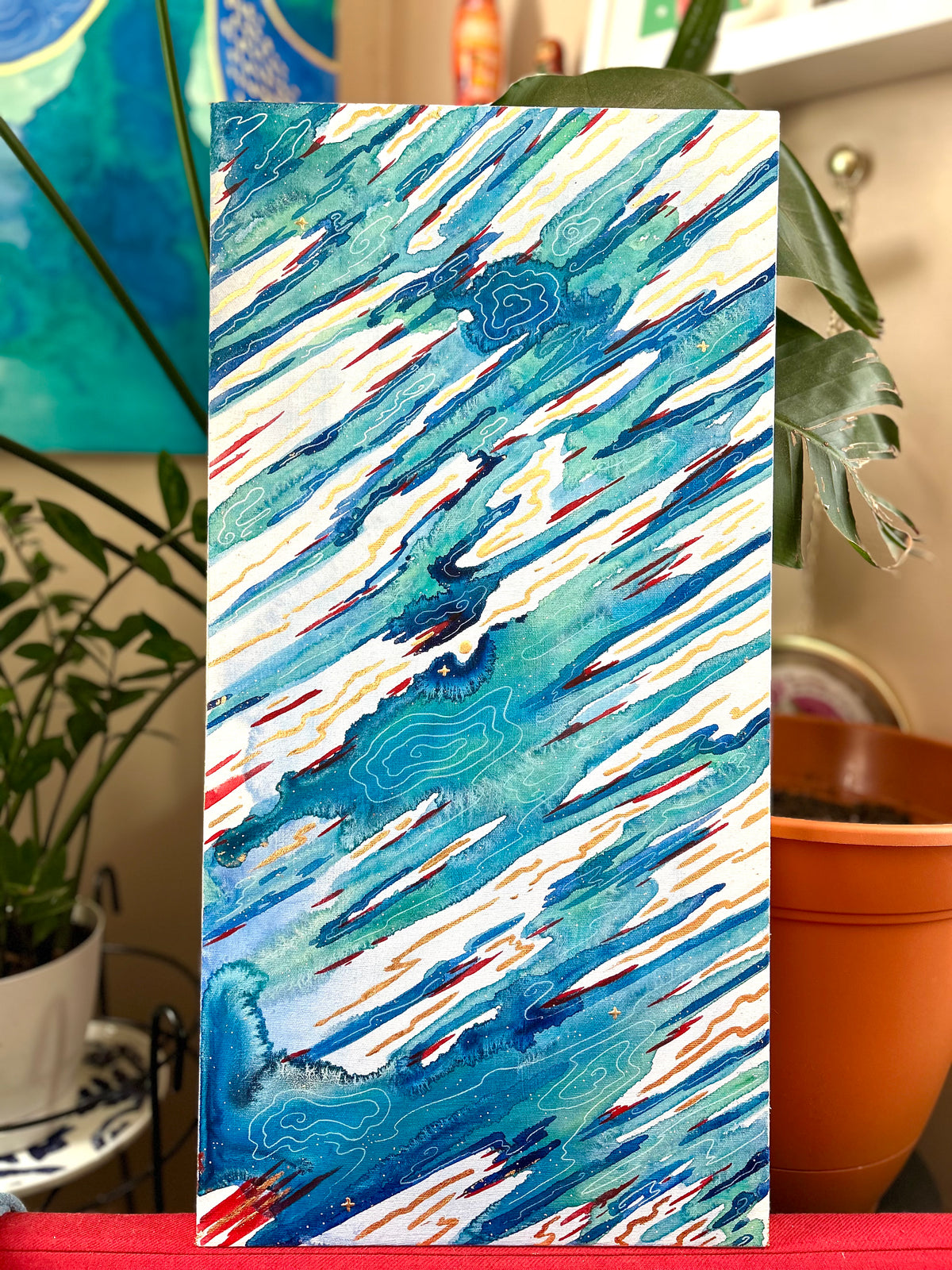 “Into the Infinite No.1” - Original 10x20 Painting