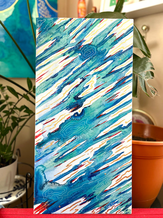 “Into the Infinite No.1” - Original 10x20 Painting