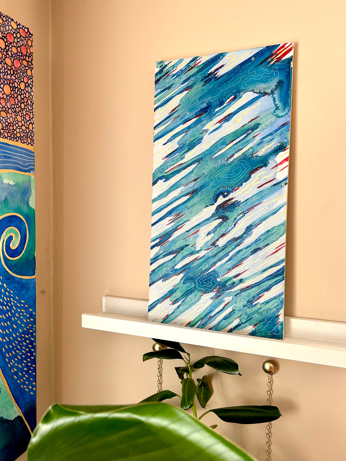 “Into the Infinite No.1” - Original 10x20 Painting