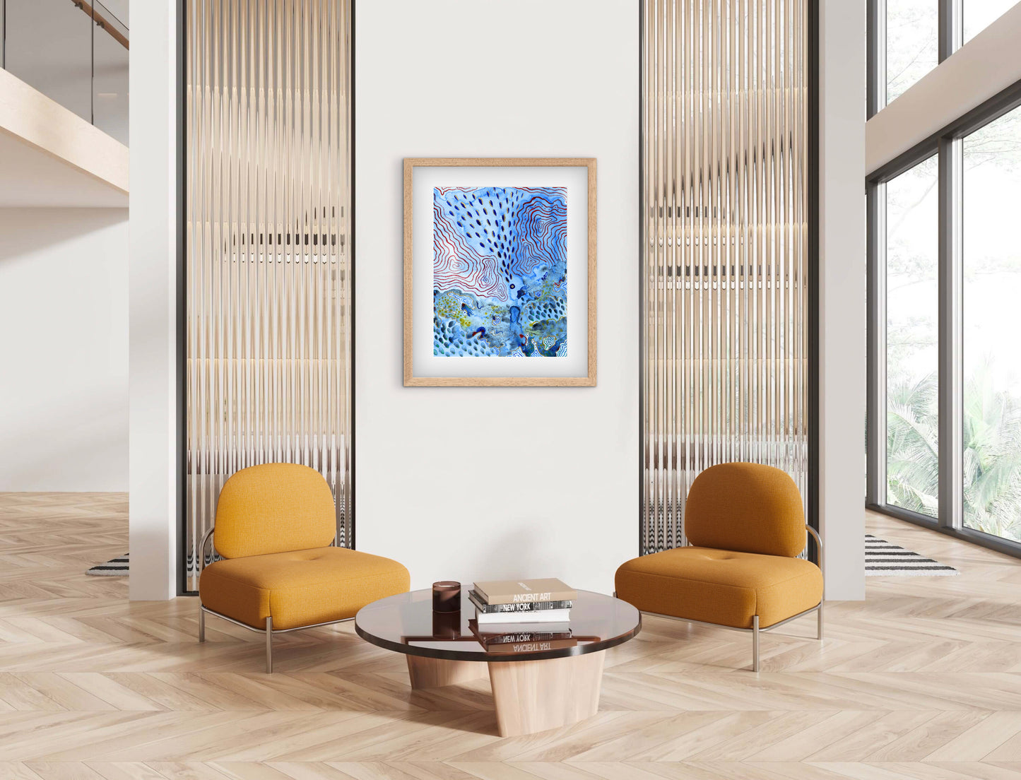 'Caribbean Coral Reef' Fine Art Print