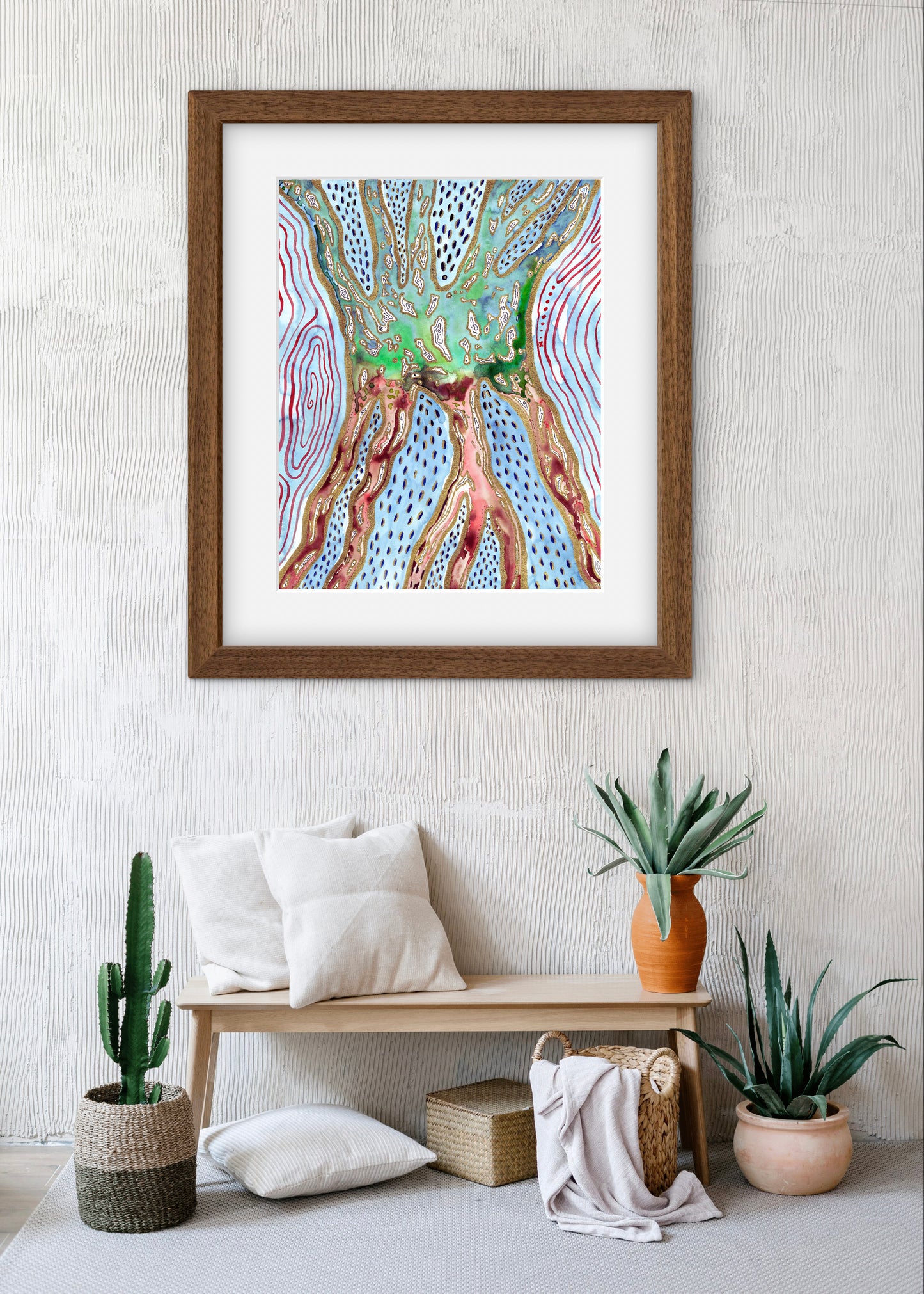 'Murray-Darling Basin Wetlands' Fine Art Print