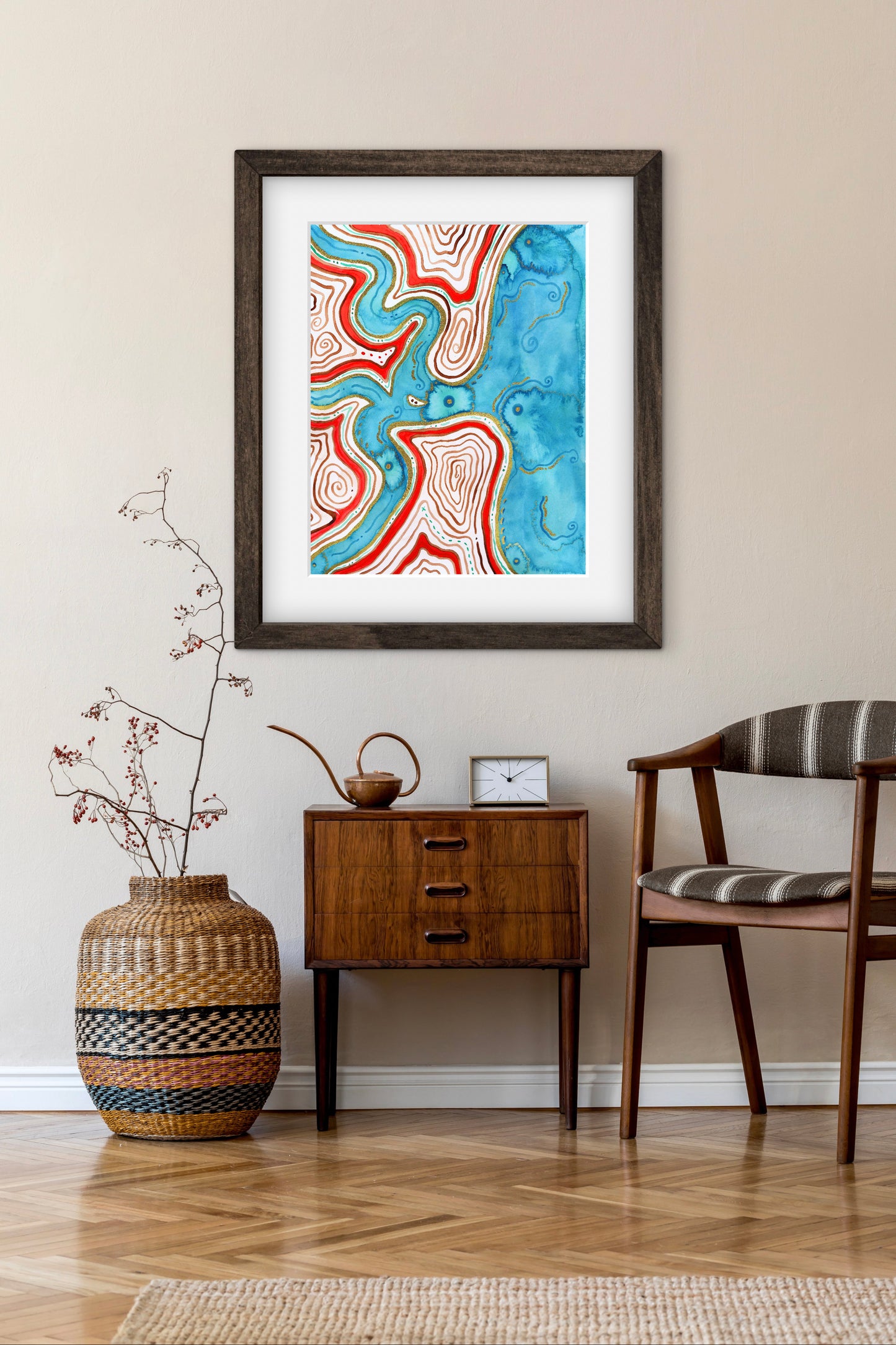 'Coorong Lagoon & Murray River Estuary' Fine Art Print