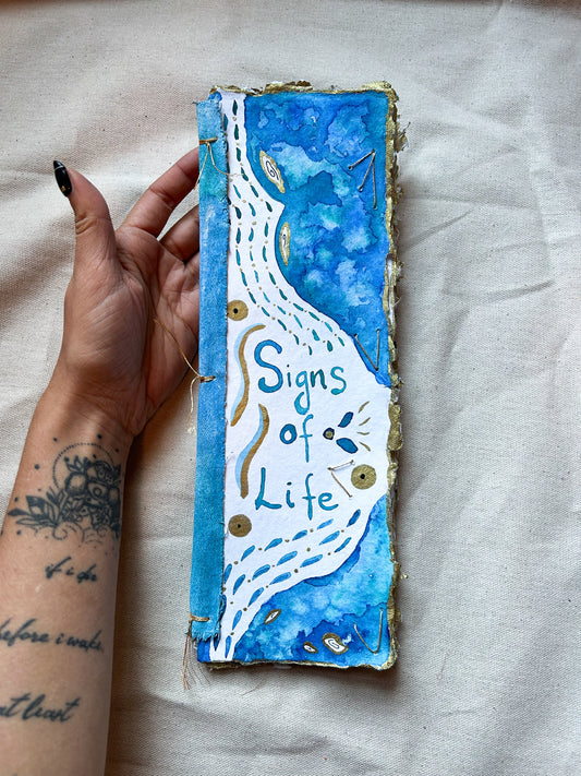 Signs of Life Artist Book by Rokita