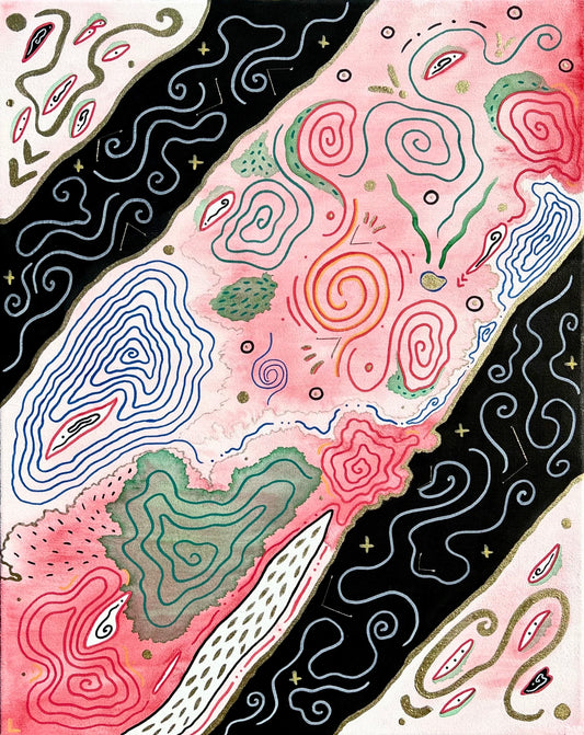'Map of Collective Memory' Limited Edition Art Print - Signed By the Artist