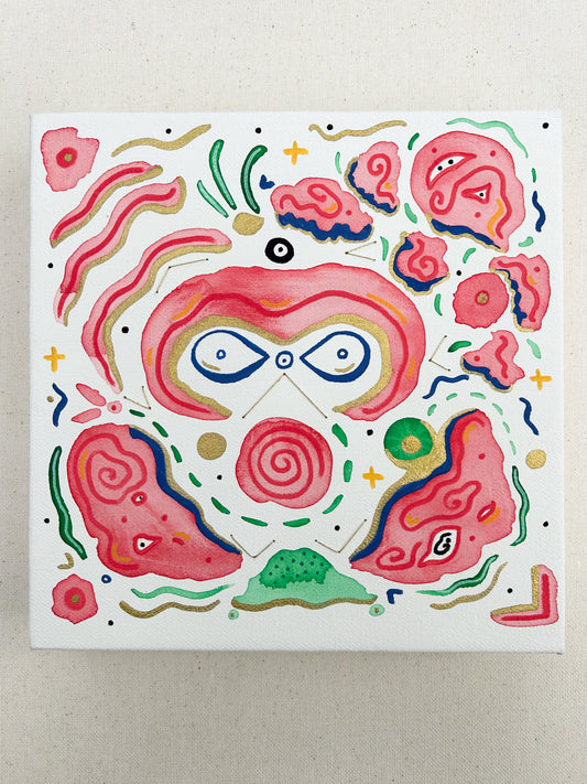 'Islands of Eternal Love' - Original 8x8 Painting
