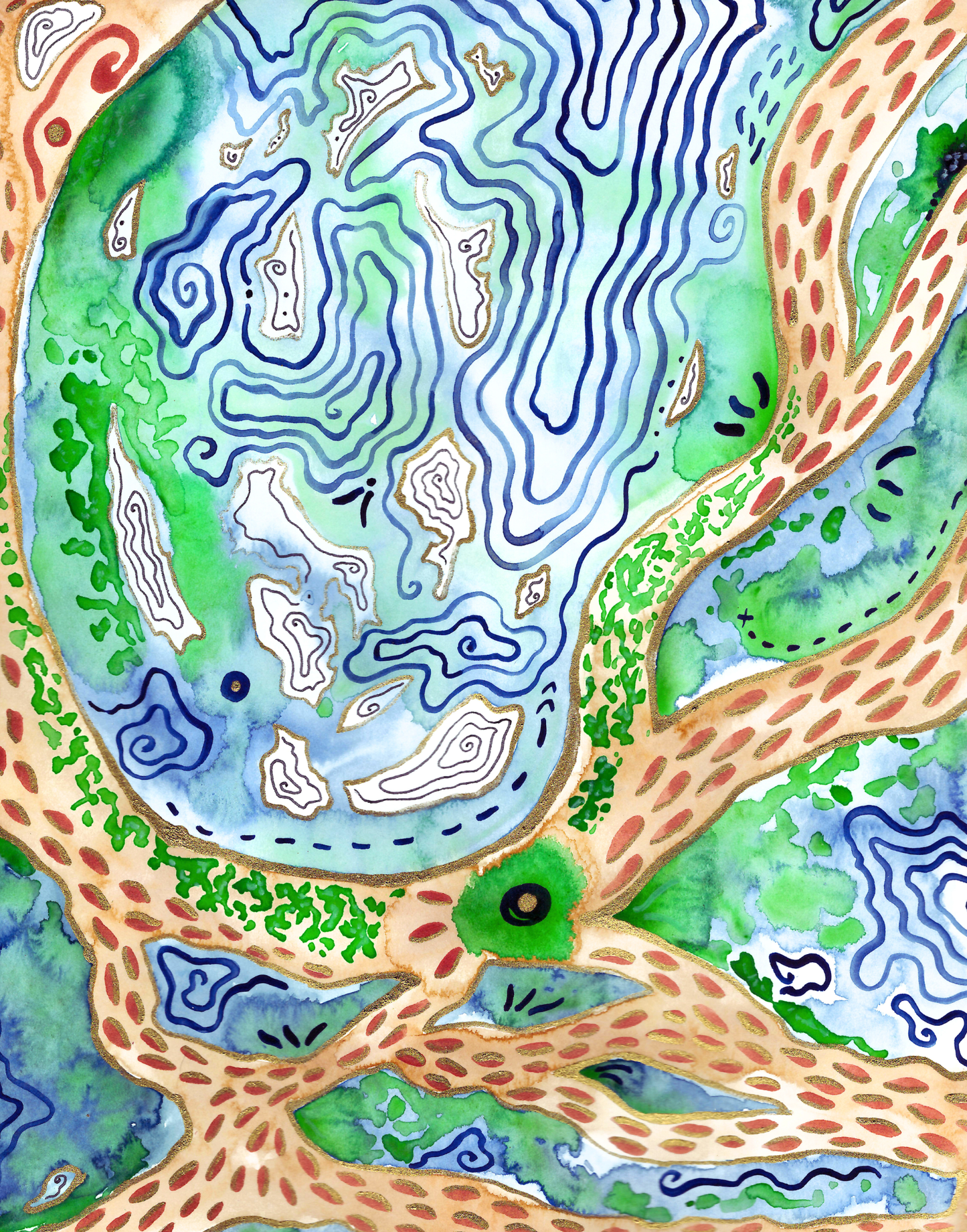 (PRE-ORDER) 'Acacia Forests in the Senegal River Basin’ - Limited Edition Fine Art Print - Signed by the Artist