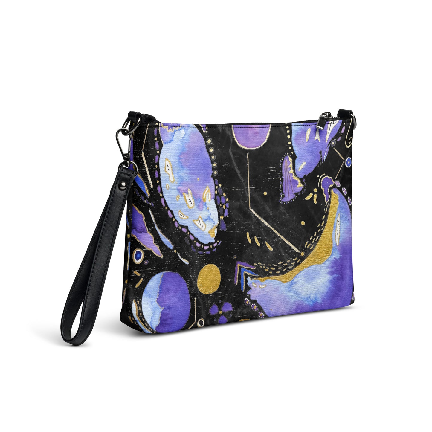 Cosmic Ocean (Dark) Crossbody Bag