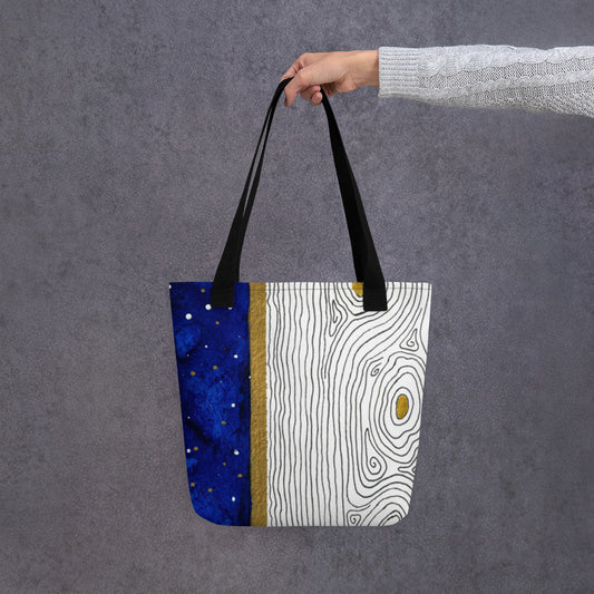 Interstellar Blue Tote Bag