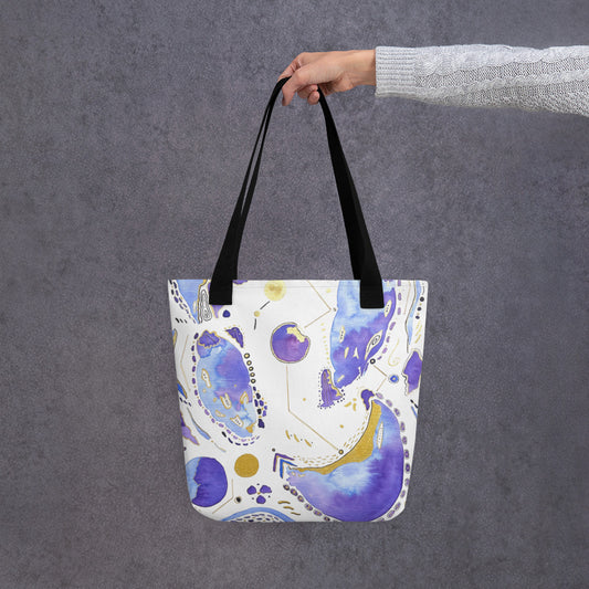 Cosmic Ocean Tote Bag (Light)