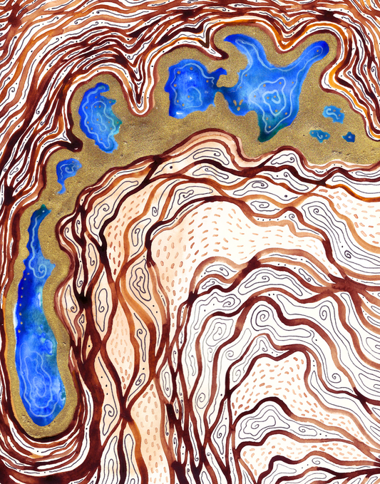 (PRE-ORDER) 'The Aral Sea' - Limited Edition Fine Art Print - Signed by the Artist