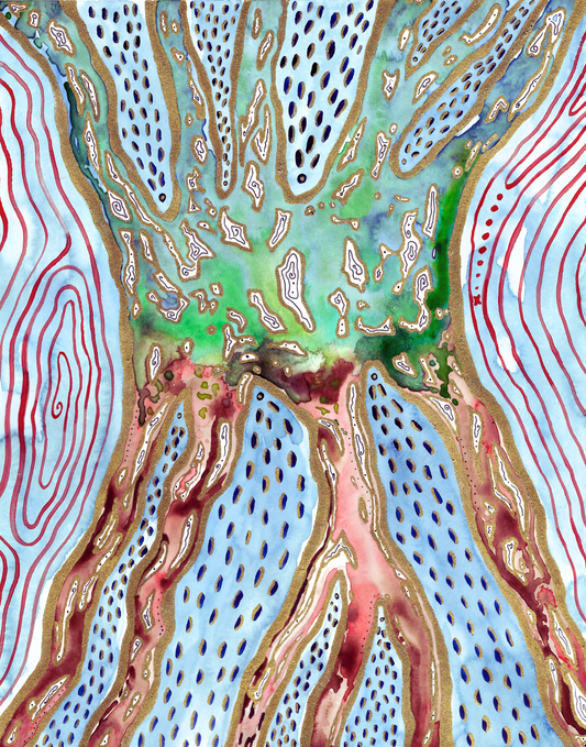 'Murray-Darling Basin Wetlands' - Limited Edition Fine Art Print - Signed by the Artist