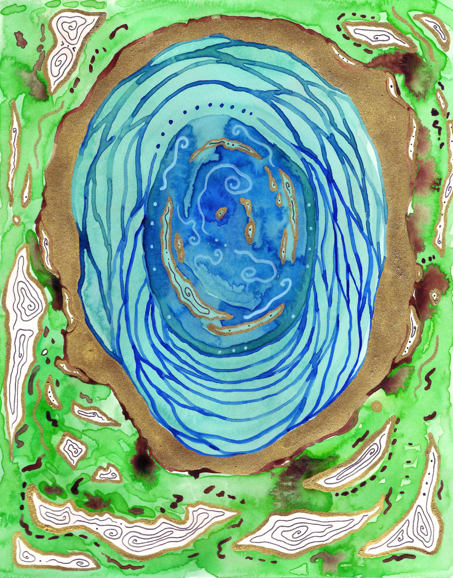 'South Karst Springs' - Limited Edition Fine Art Print - Signed by the Artist