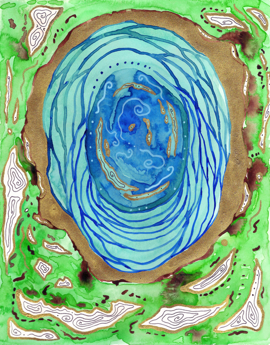 'South Karst Springs' - Limited Edition Fine Art Print - Signed by the Artist